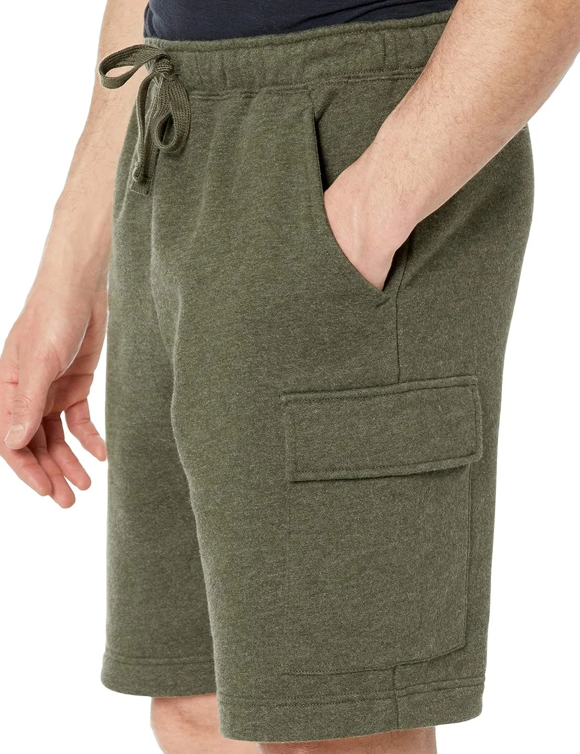 Amazon Essentials Men's Fleece Cargo Short
