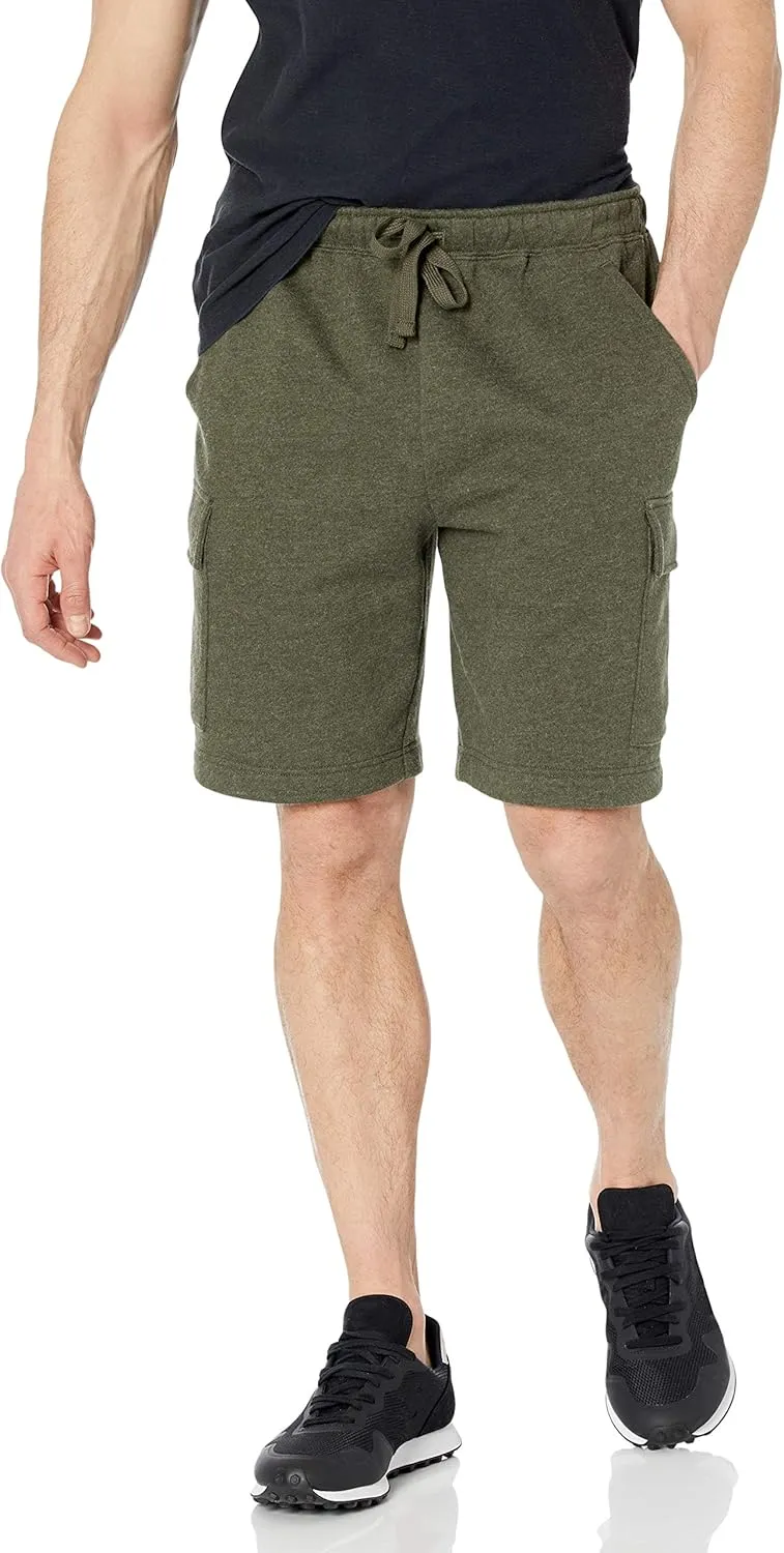 Amazon Essentials Men's Fleece Cargo Short