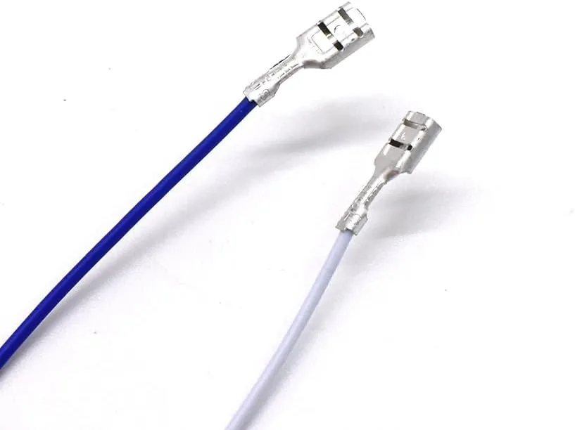 Arcity 20 Pcs Arcade Button Wires Harness Cable for Zero Delay USB Encoder PCB with 0.187" 4.8mm Terminals 31.10inch Compatible with Micro Switches HAPP Style Arcade Buttons Joysticks New