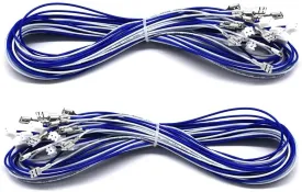 Arcity 20 Pcs Arcade Button Wires Harness Cable for Zero Delay USB Encoder PCB with 0.187" 4.8mm Terminals 31.10inch Compatible with Micro Switches HAPP Style Arcade Buttons Joysticks New