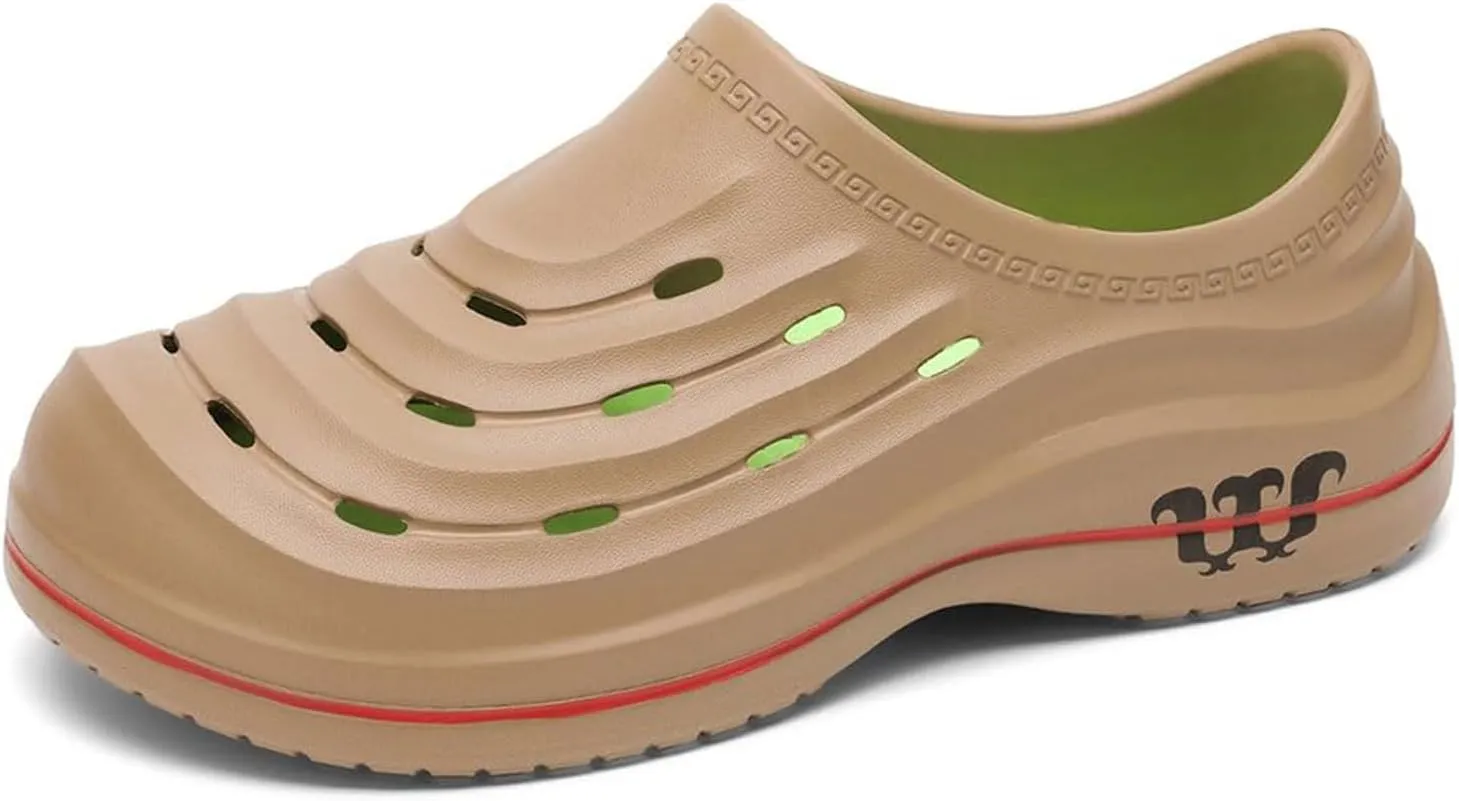 Armadillo Chef Shoes Non Slip Work Shoes for Men Women Clogs Comfortable Nursing Slip Resistant Work Shoe Lightweight Ideal for Kitchens Healthcare Gardening