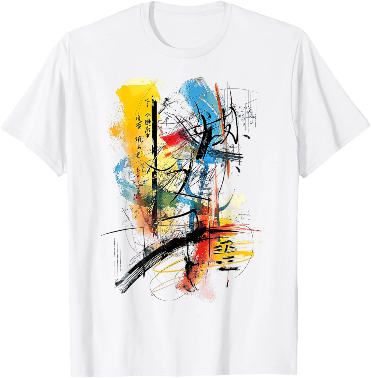 Art Colorful Drawing Abstract Painting Graphic Art T-Shirt