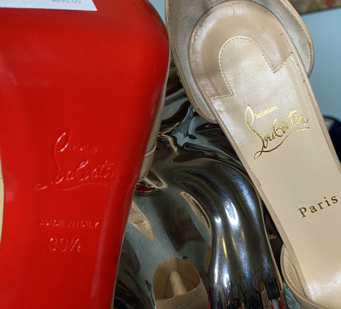 Authentic CHRISTIAN LOUBOUTIN Sandal Platform Very Cathy NEW Size 39 1/5 (9.5)
