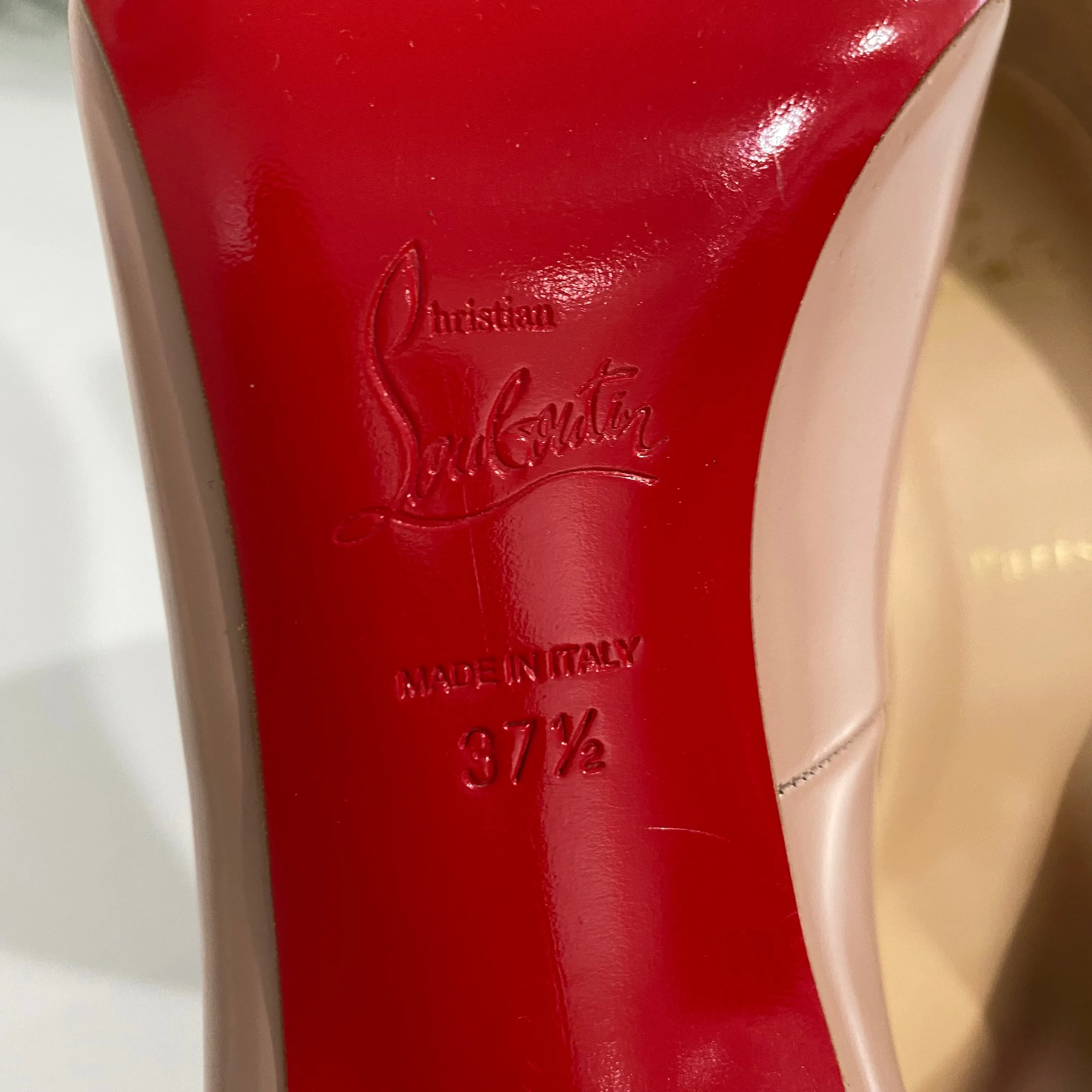 Christian Louboutin Nude Corneille Pumps