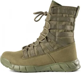 Men's Lightweight 8 inch Military Tactical Combat Swat Beige Boots Trekking Hiking Backpacking Mountaineering Outdoor Jungle Boots With Zipper-ZD02