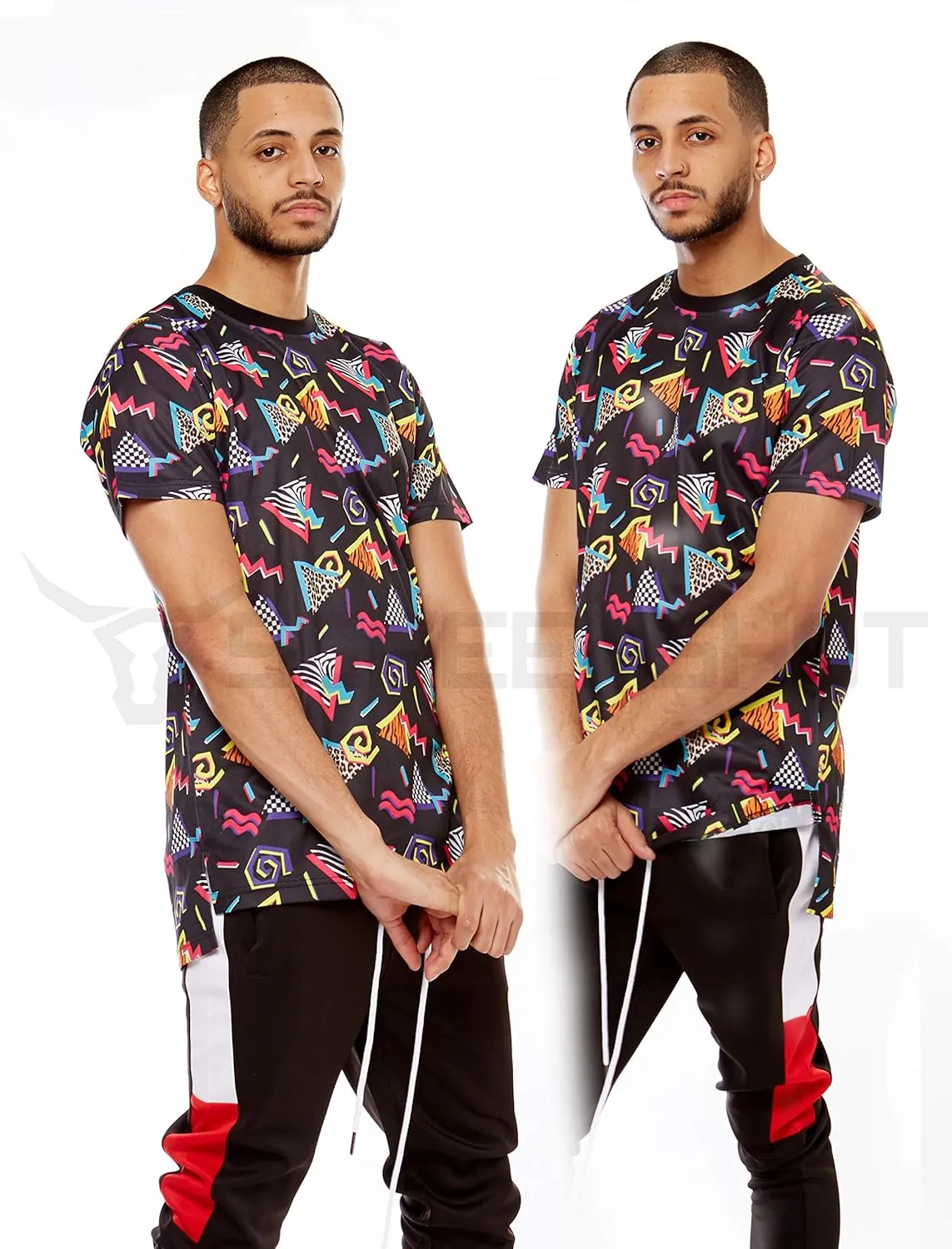 Screenshotbrand Mens Hipster Hip-Hop Premiun Tees - Stylish Longline Latest Fashion T-Shirts