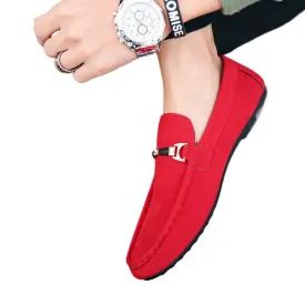 Spring and summer men's shoes casual shoes trendy shoes men's cloth shoes Doudou shoes men's lazy shoes cover one foot pedal foreign trade large size 46