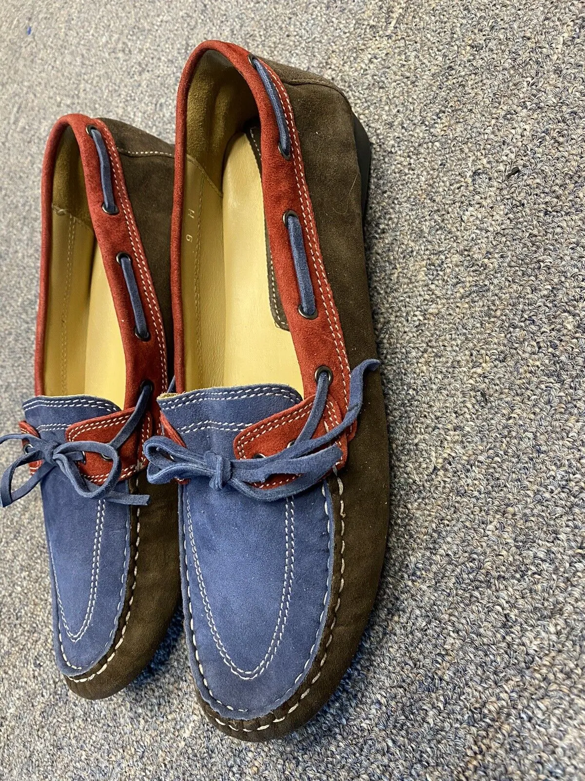 Van Eli Women's Shoes Slip On  Suede Flat  Loafer Size 9 Boat Style Shoes