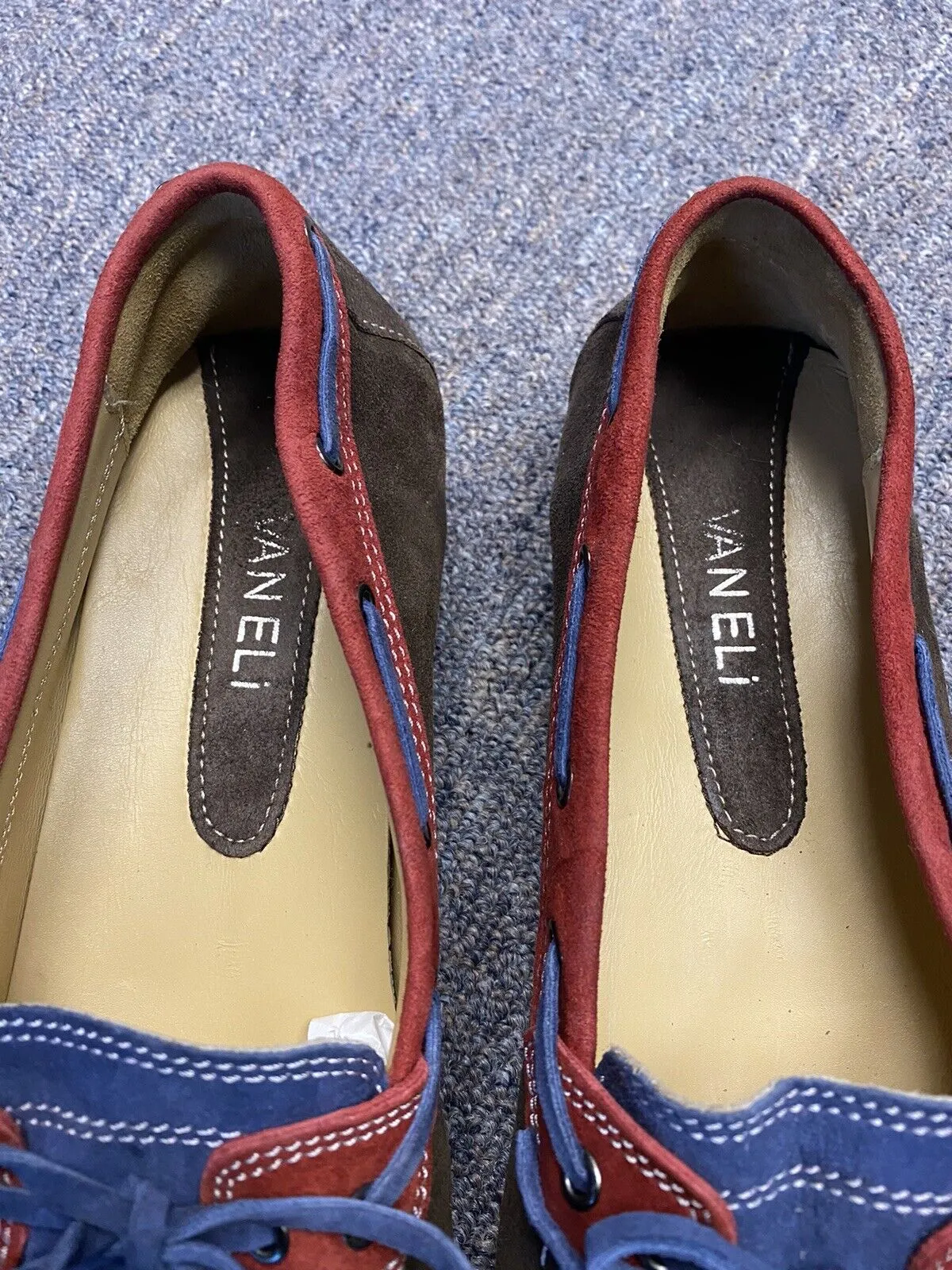 Van Eli Women's Shoes Slip On  Suede Flat  Loafer Size 9 Boat Style Shoes